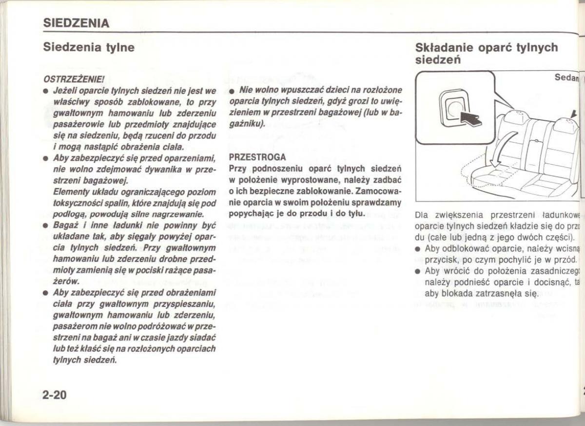 Mazda 626 IV 4 instrukcja obslugi / page 29