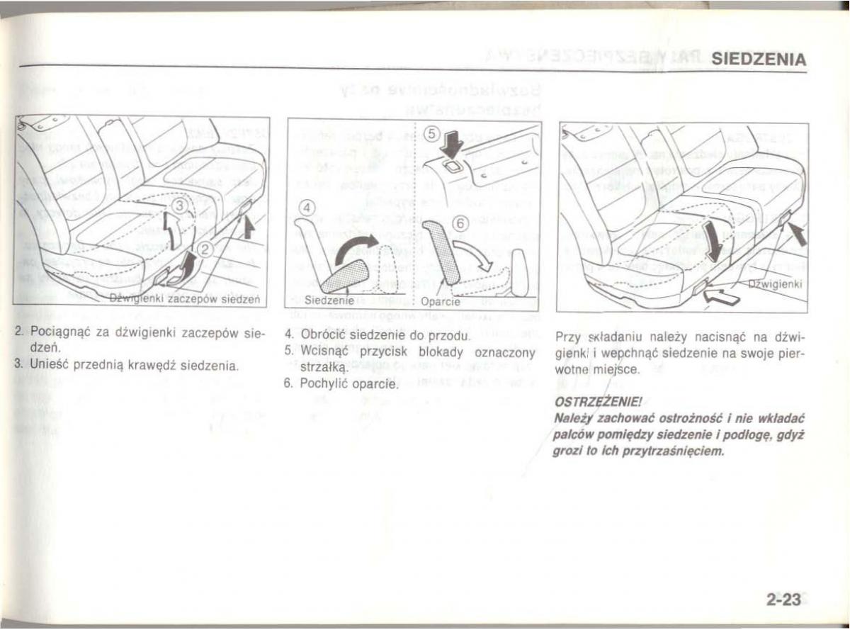 Mazda 626 IV 4 instrukcja obslugi / page 32