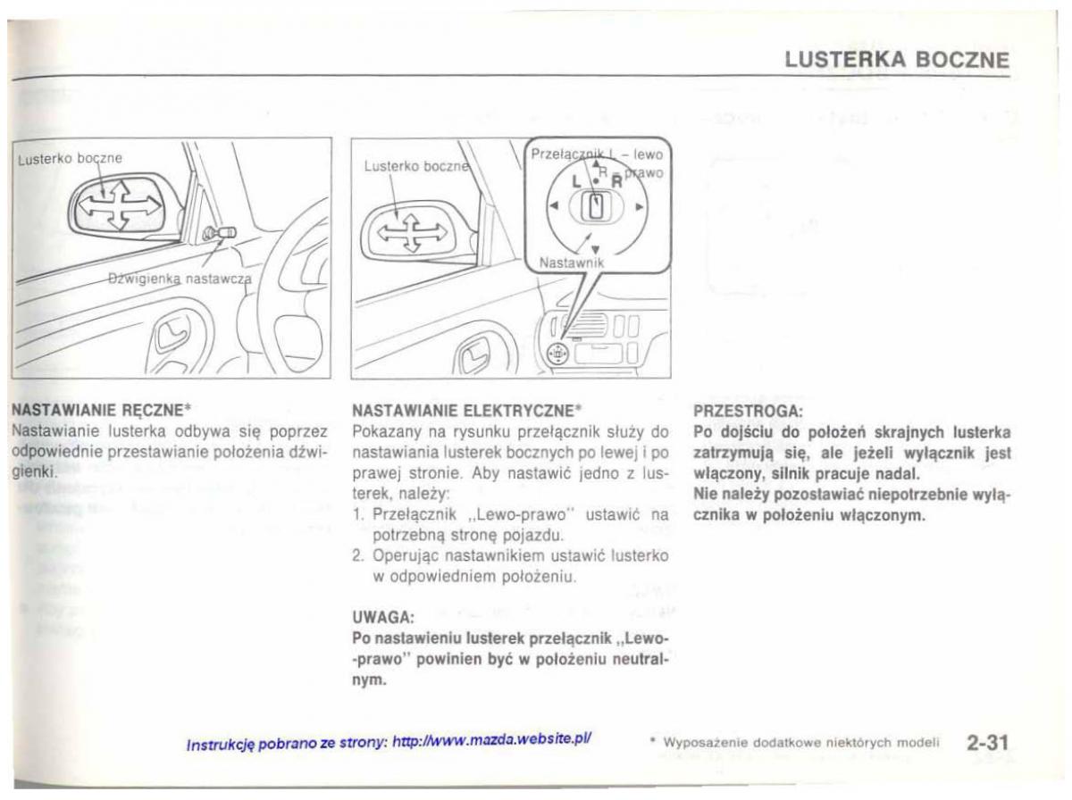 Mazda 626 IV 4 instrukcja obslugi / page 40