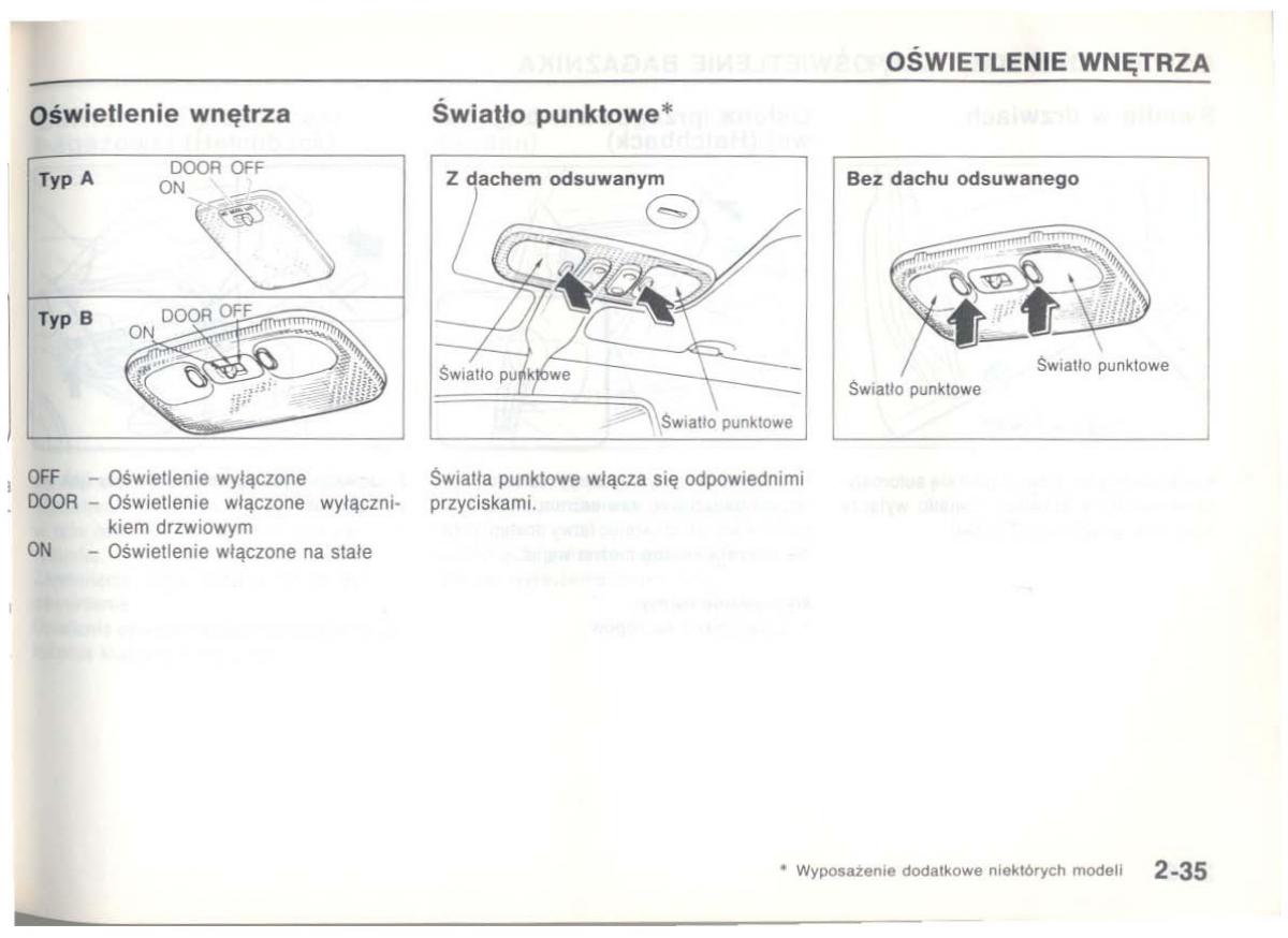 Mazda 626 IV 4 instrukcja obslugi / page 44