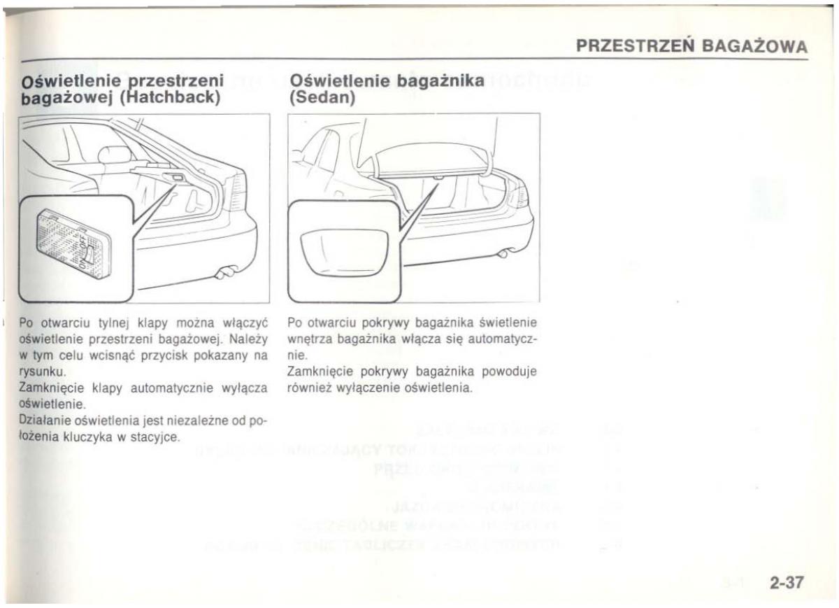 Mazda 626 IV 4 instrukcja obslugi / page 46