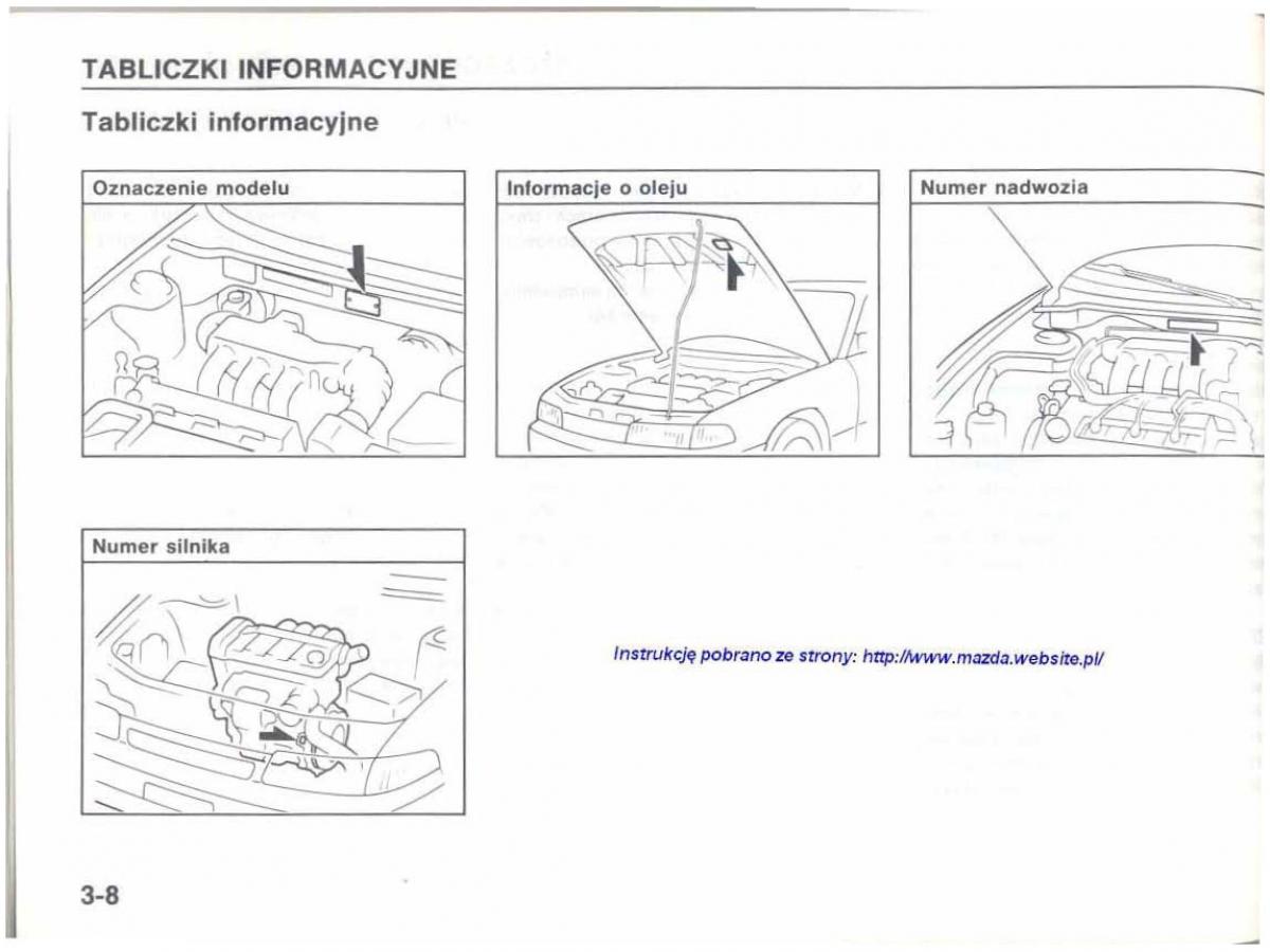 Mazda 626 IV 4 instrukcja obslugi / page 54