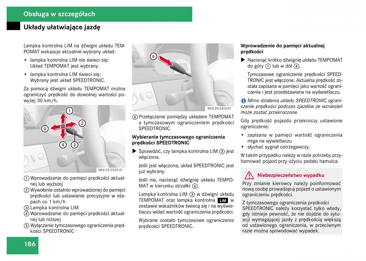 Mercedes Viano W639 instrukcja obslugi / page 188