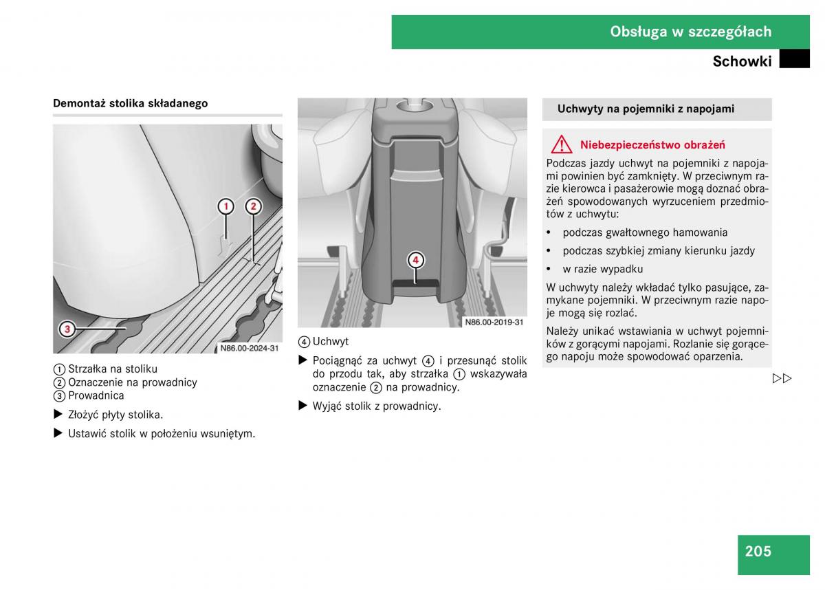 Mercedes Viano W639 instrukcja obslugi / page 207