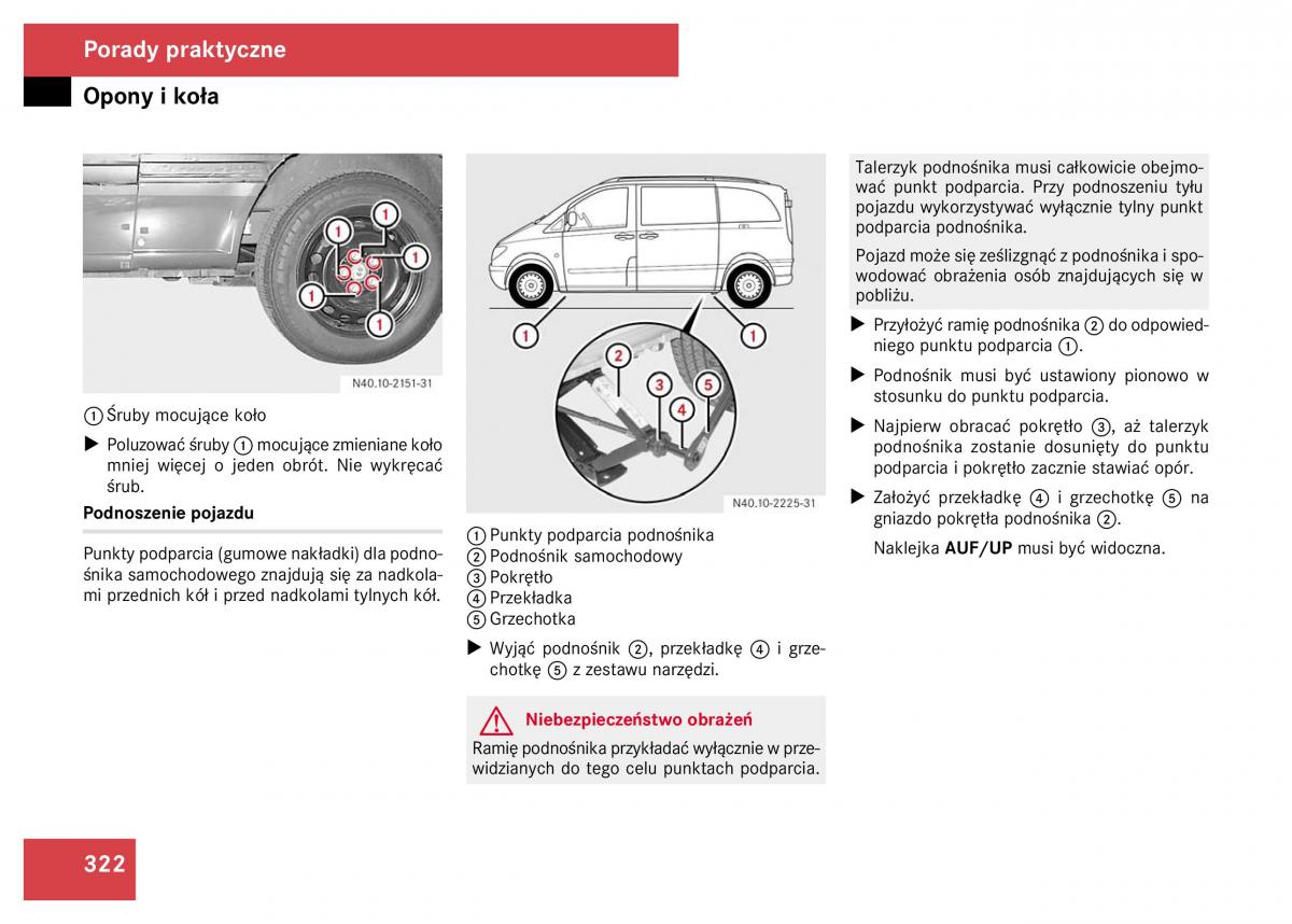 Mercedes Viano W639 instrukcja obslugi / page 275