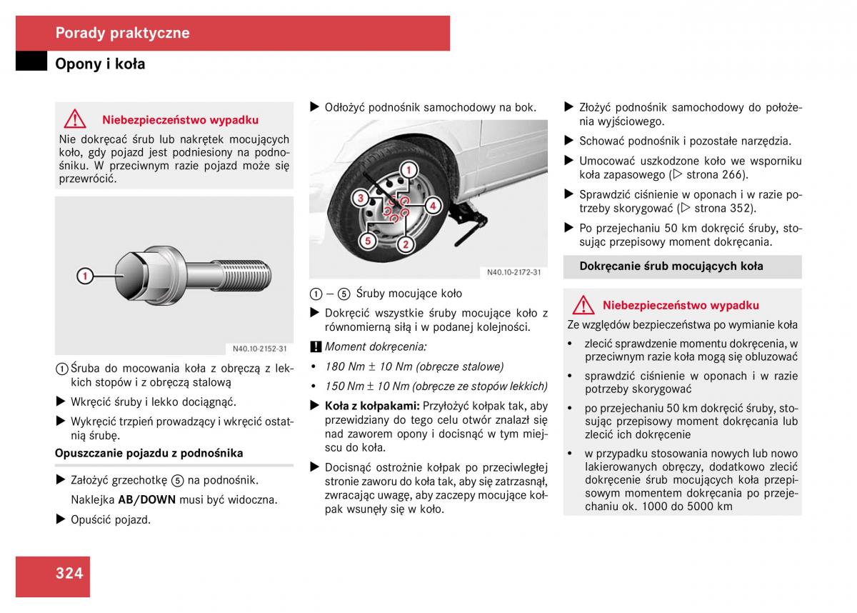 Mercedes Viano W639 instrukcja obslugi / page 277