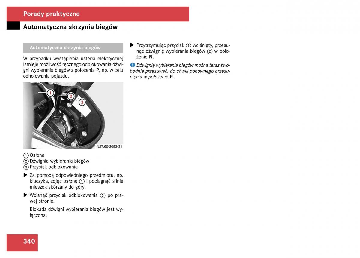 Mercedes Viano W639 instrukcja obslugi / page 293