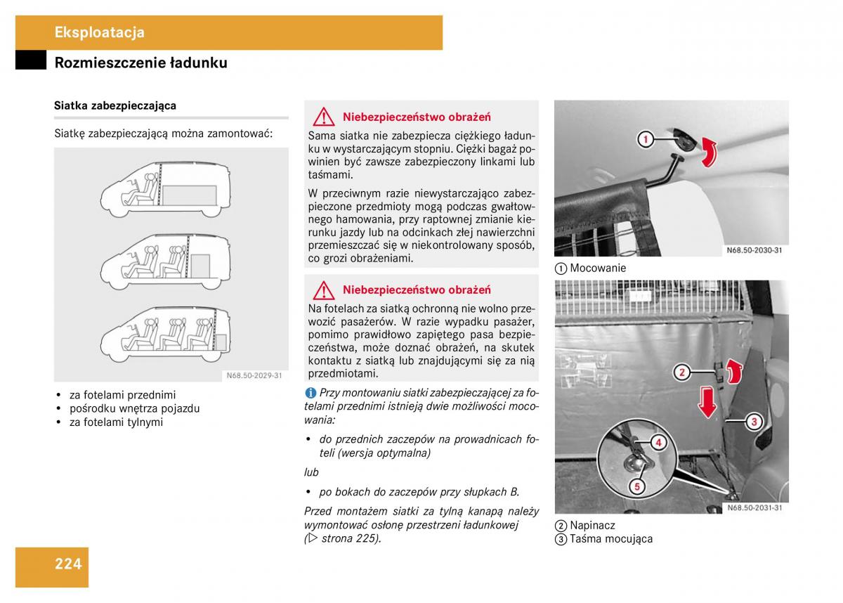 Mercedes Viano W639 instrukcja obslugi / page 308