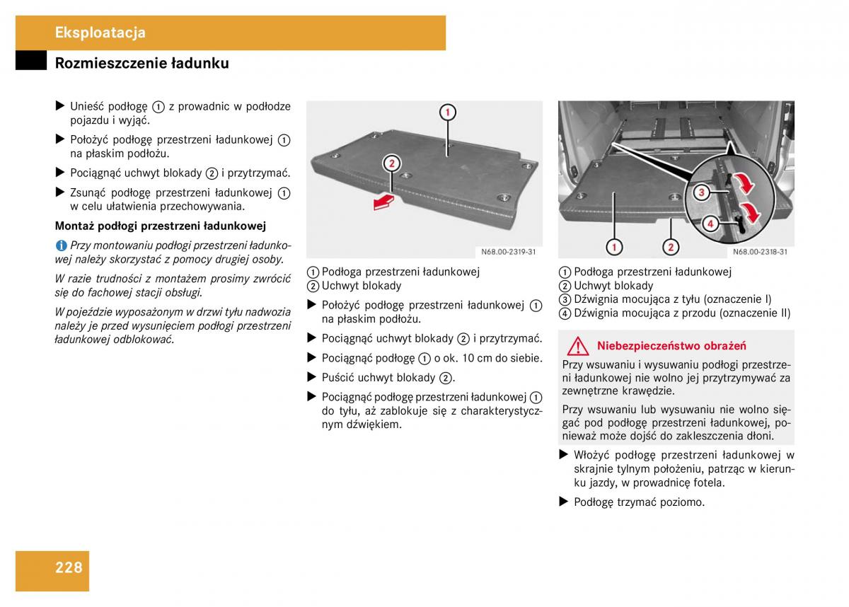 Mercedes Viano W639 instrukcja obslugi / page 312