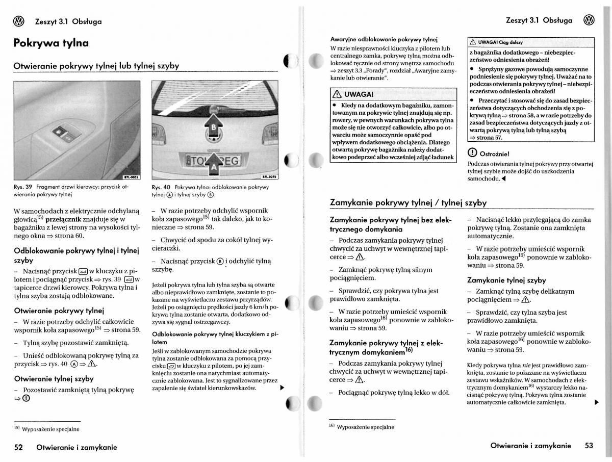VW Touareg I 1 instrukcja / page 56