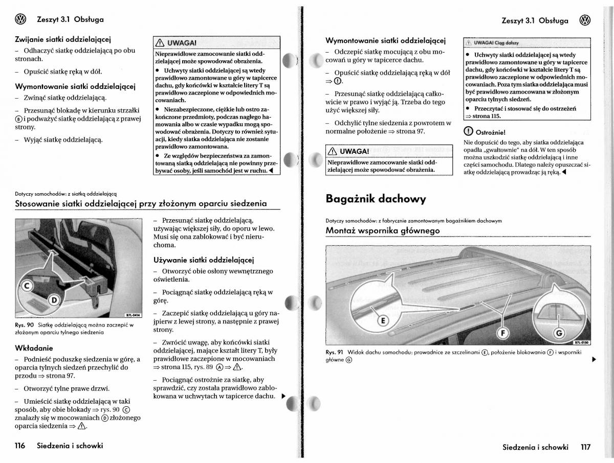 VW Touareg I 1 instrukcja / page 88