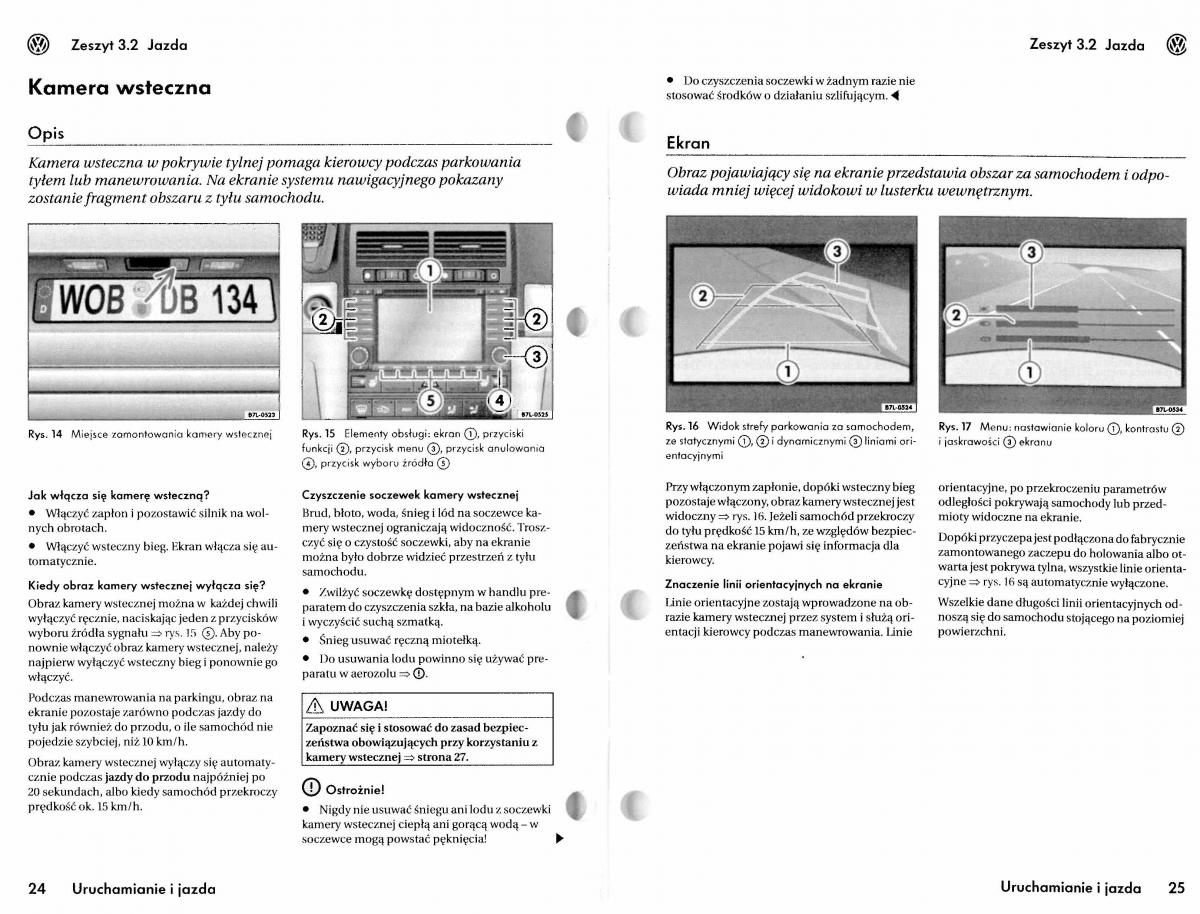 VW Touareg I 1 instrukcja obslugi / page 119