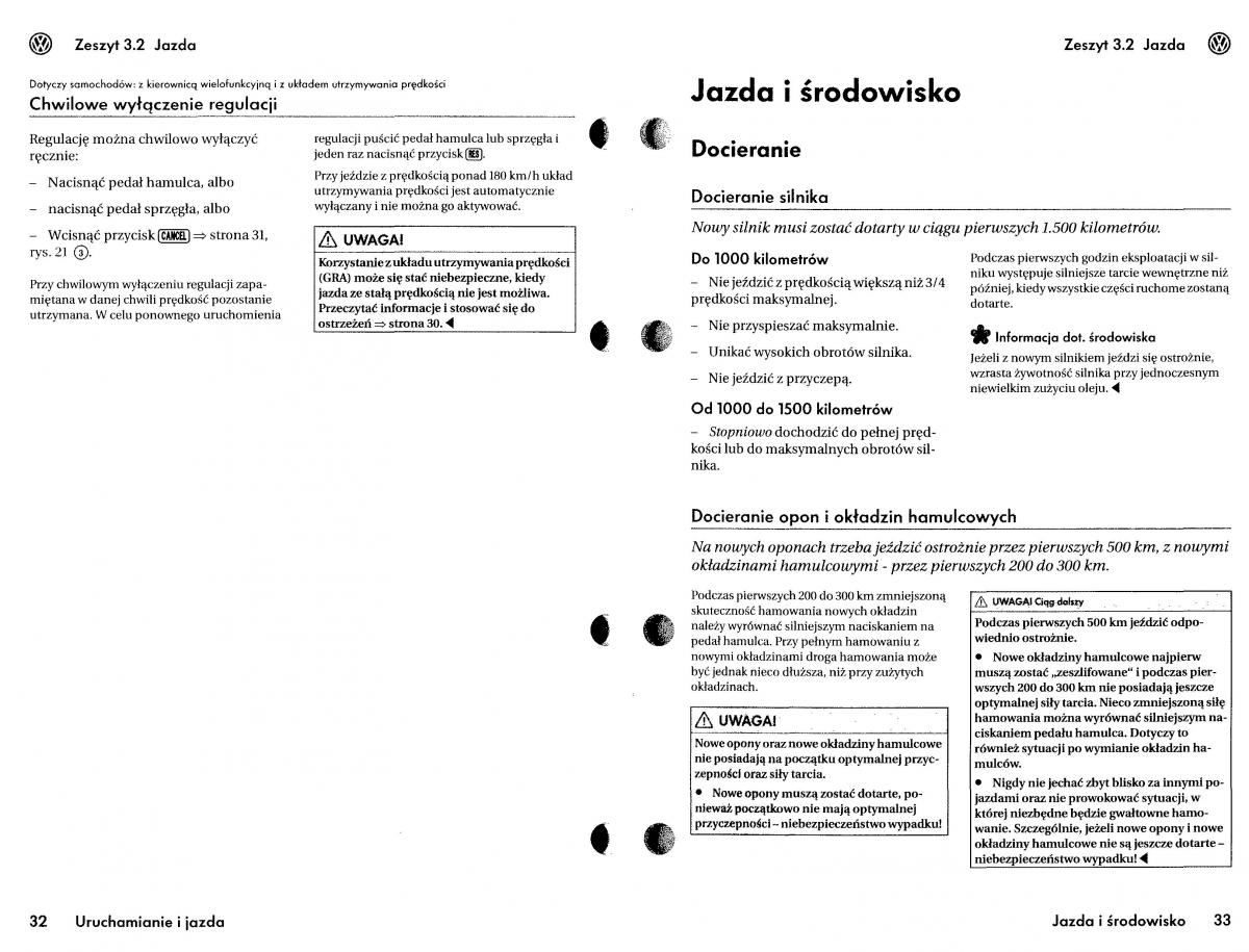 VW Touareg I 1 instrukcja / page 123