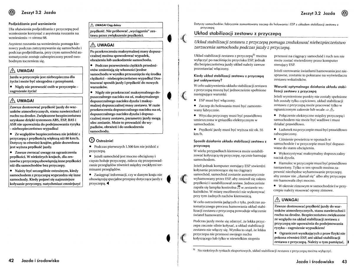 VW Touareg I 1 instrukcja / page 128