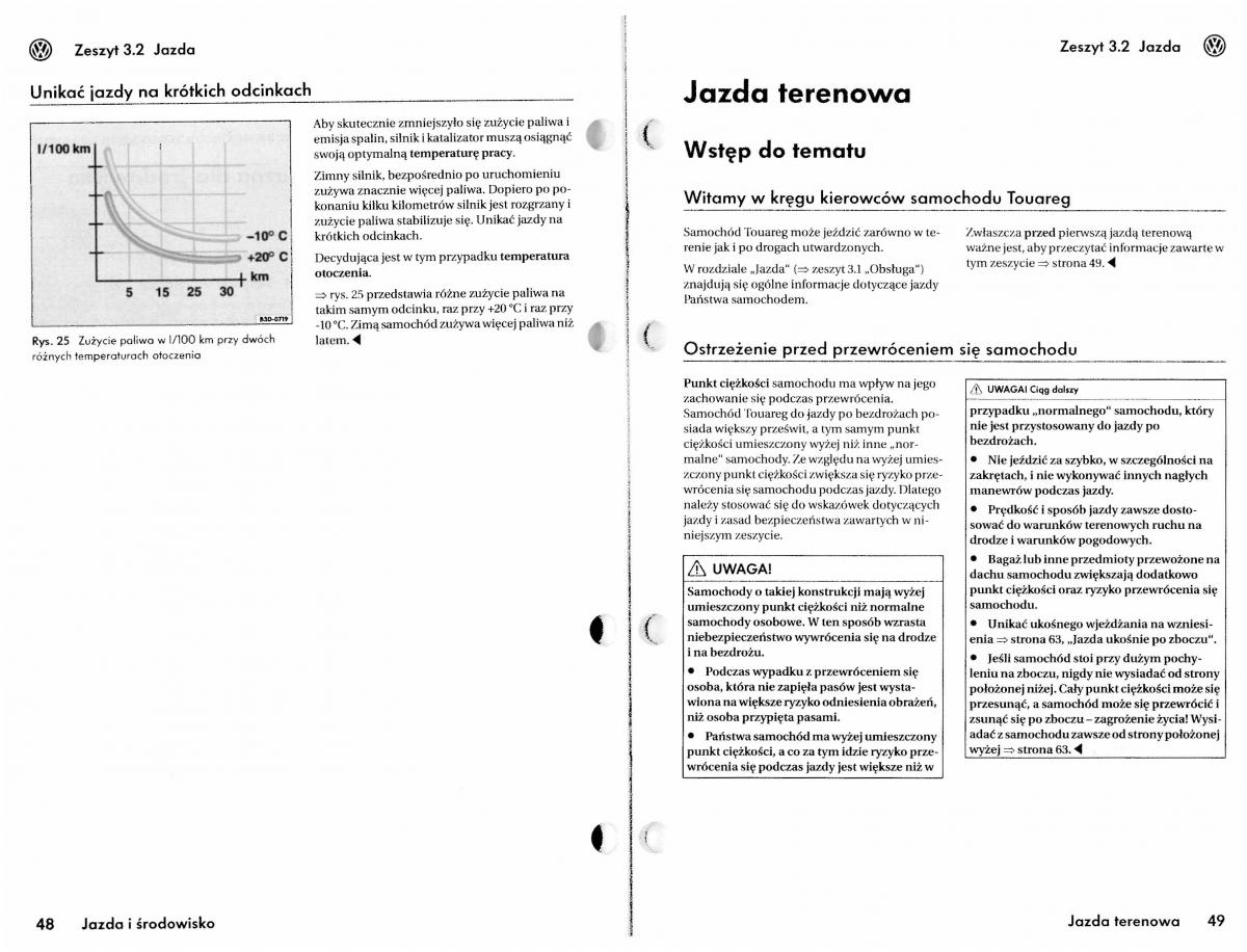 VW Touareg I 1 instrukcja obslugi / page 131