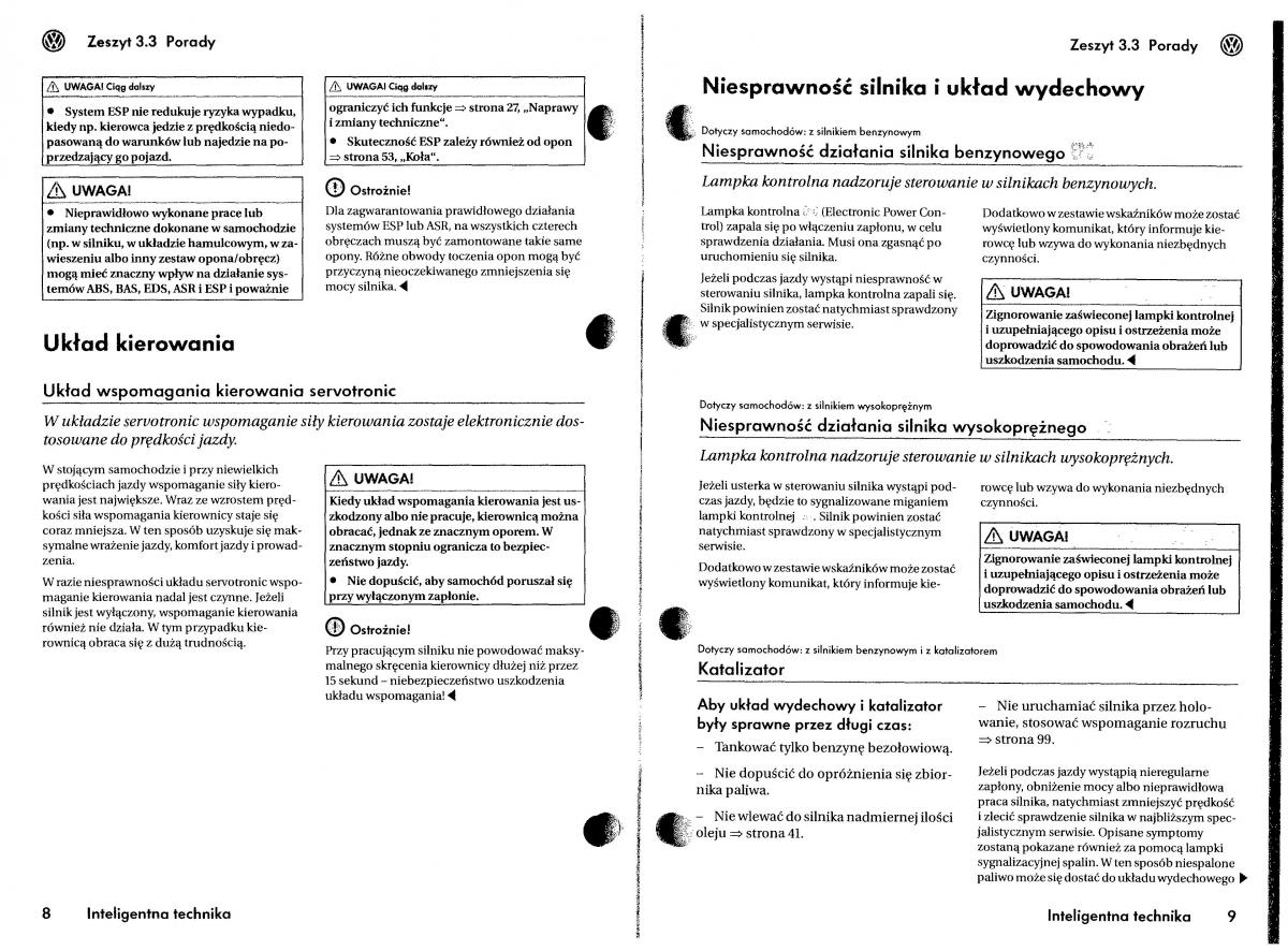 VW Touareg I 1 instrukcja / page 153