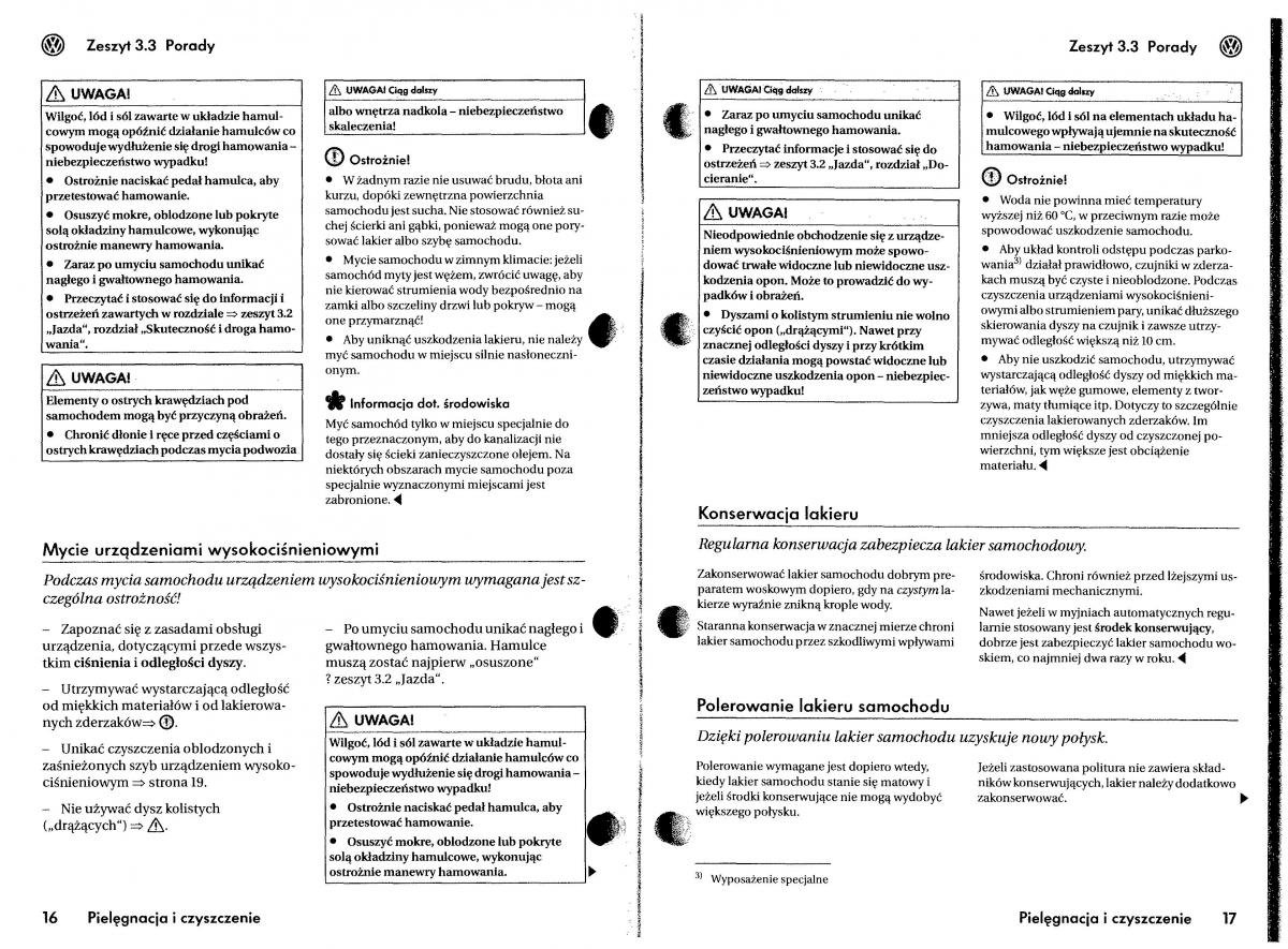 VW Touareg I 1 instrukcja / page 157