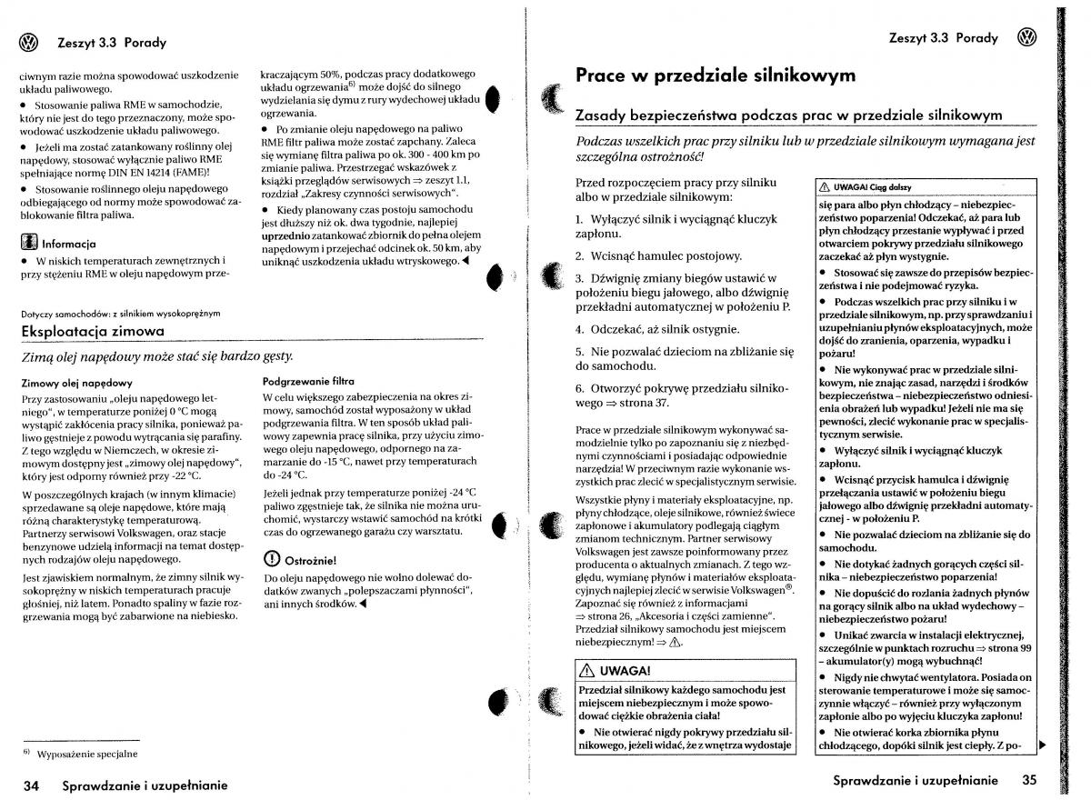 VW Touareg I 1 instrukcja obslugi / page 166