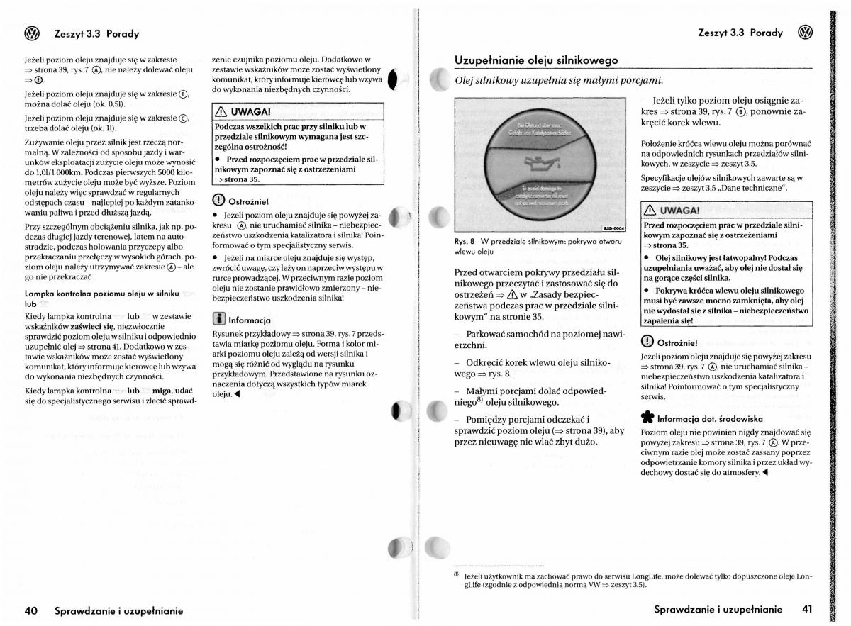 VW Touareg I 1 instrukcja / page 169