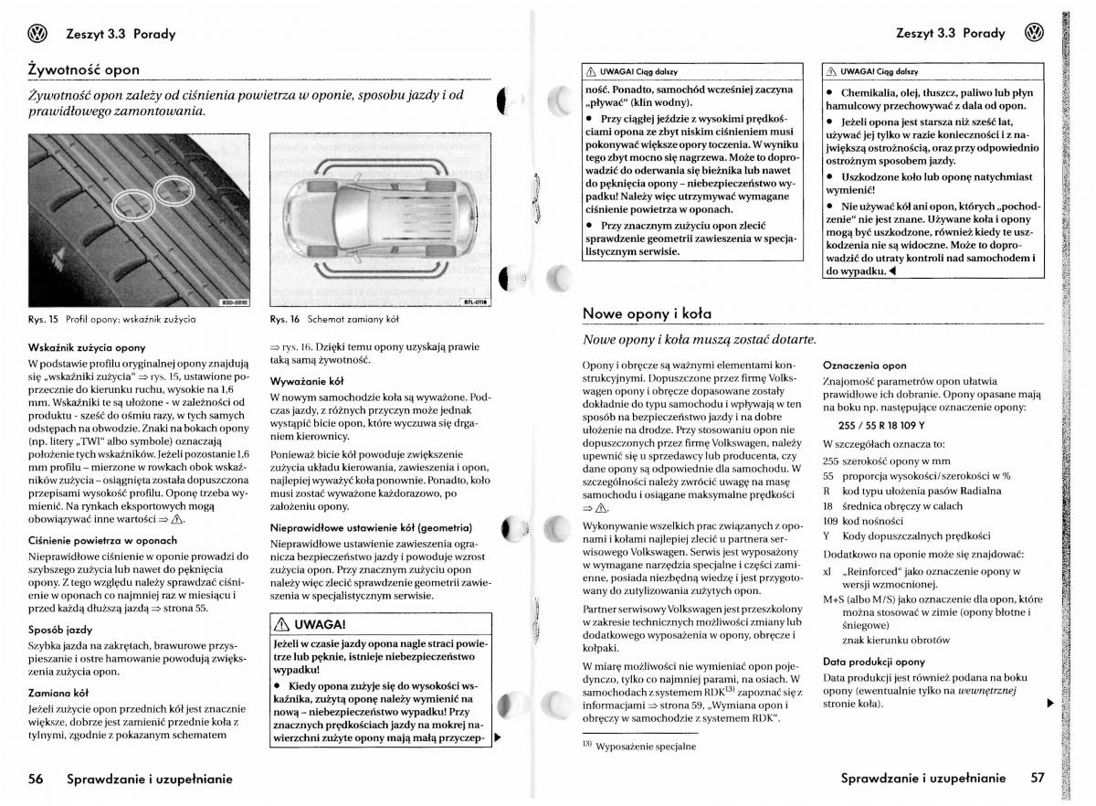 VW Touareg I 1 instrukcja / page 177