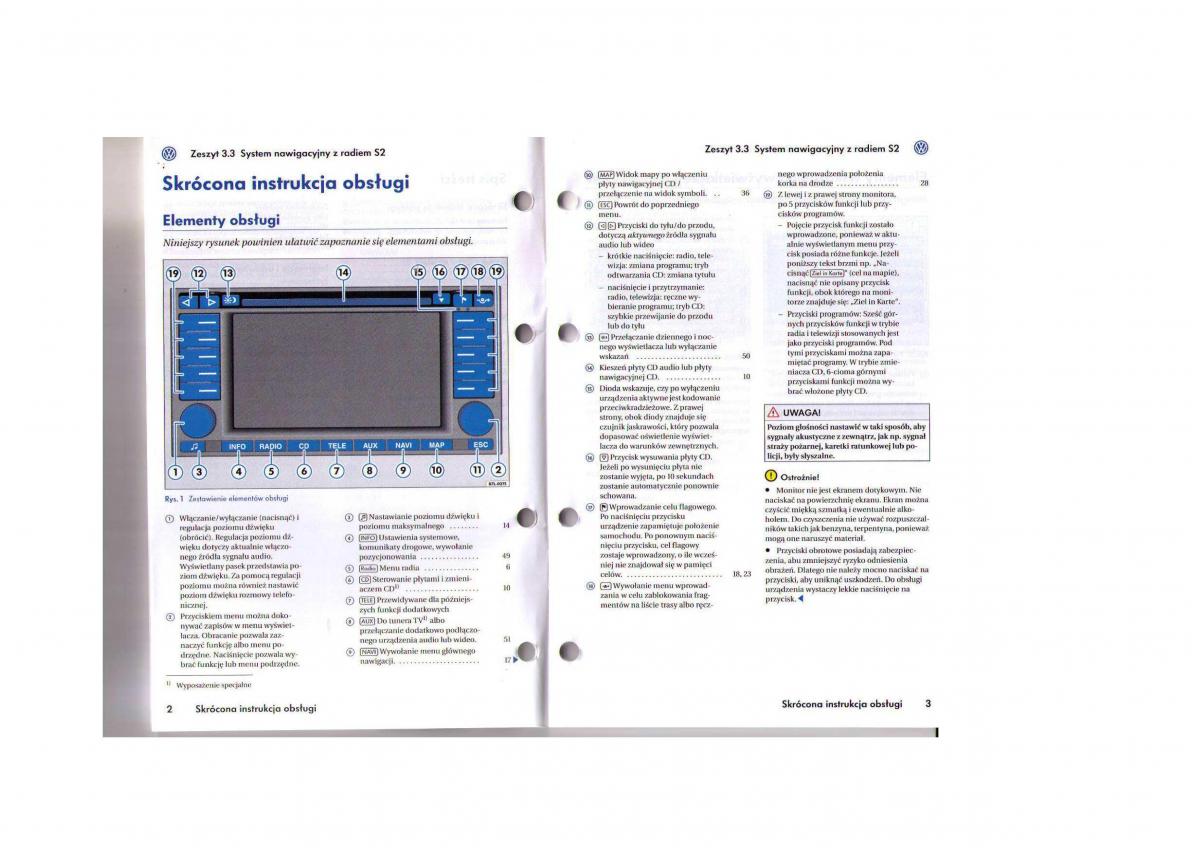 VW Touareg I 1 instrukcja obslugi / page 223