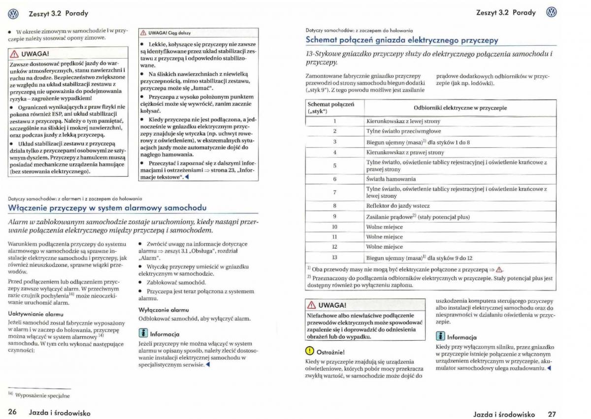 VW Golf V 5 Rabbit instrukcja obslugi / page 170