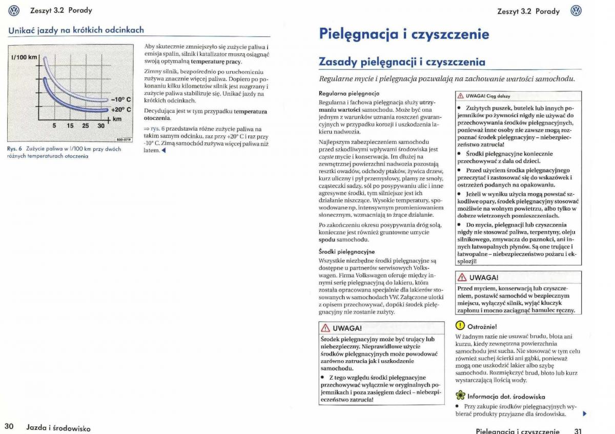 VW Golf V 5 Rabbit instrukcja obslugi / page 172