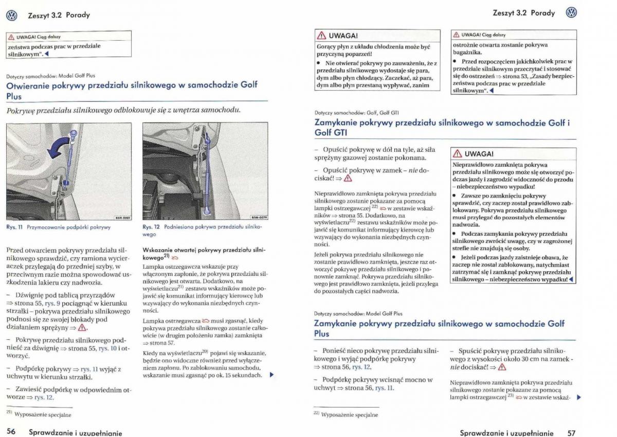 VW Golf V 5 Rabbit instrukcja obslugi / page 185