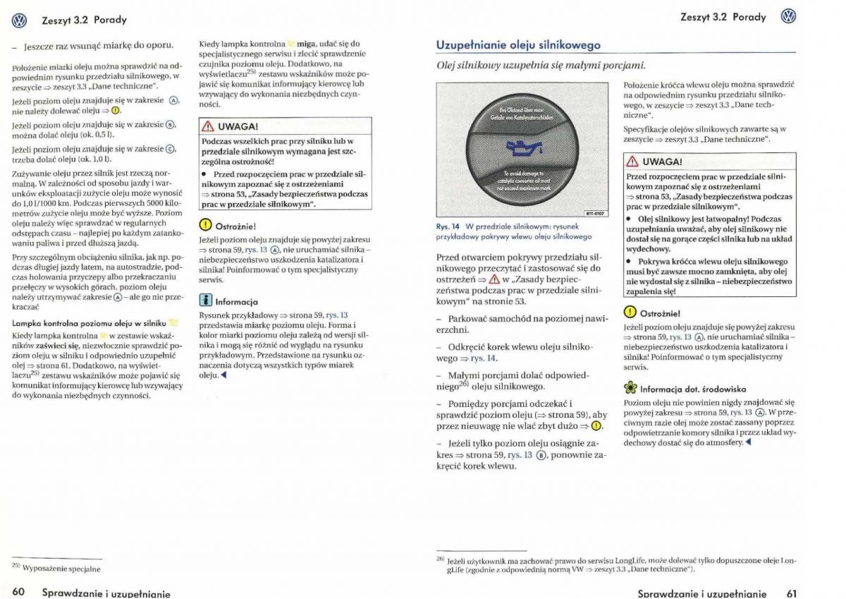 VW Golf V 5 Rabbit instrukcja obslugi / page 187