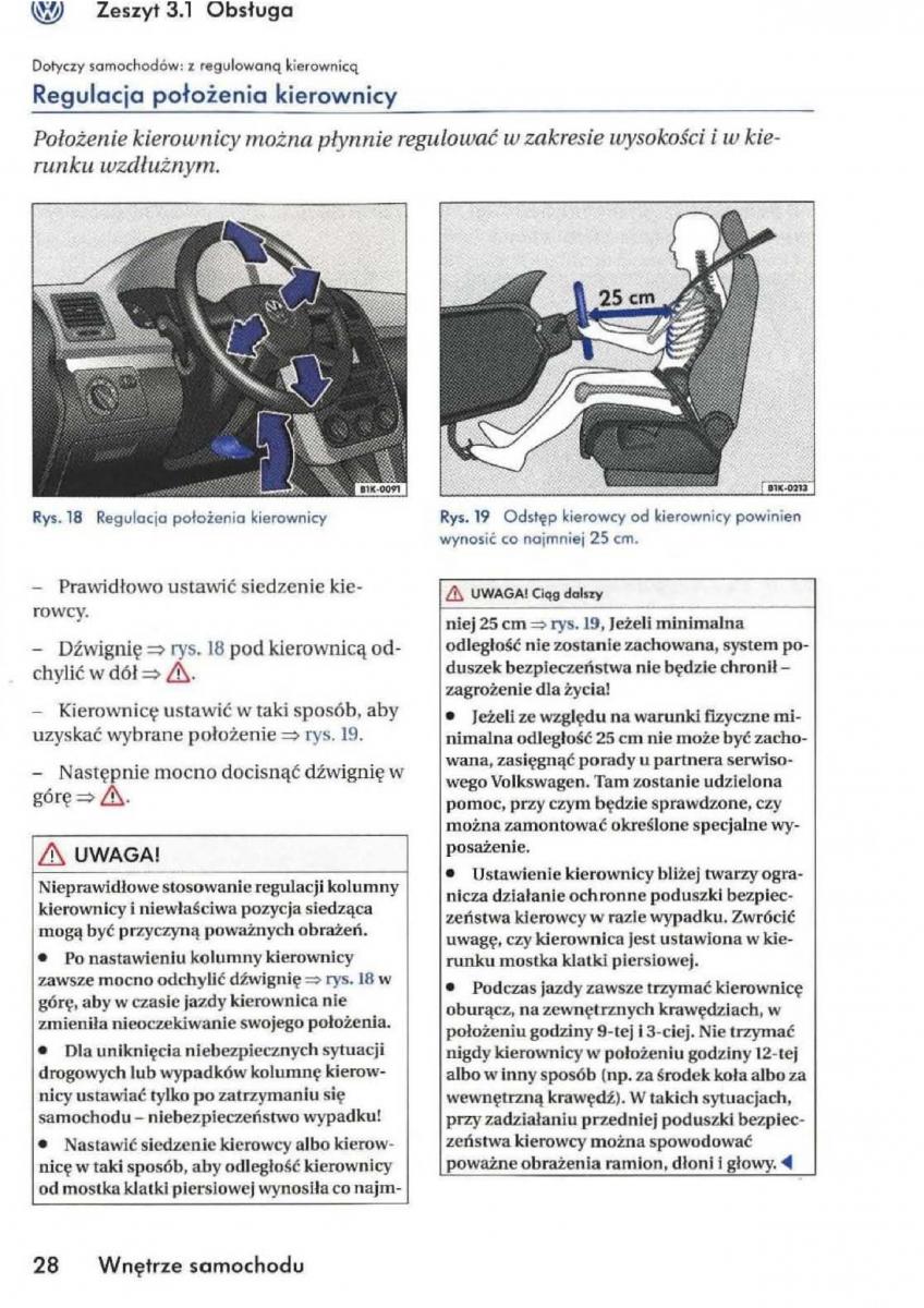 VW Golf V 5 Rabbit instrukcja obslugi / page 30