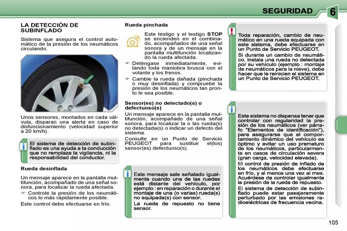 Peugeot 207 manual del propietario / page 111