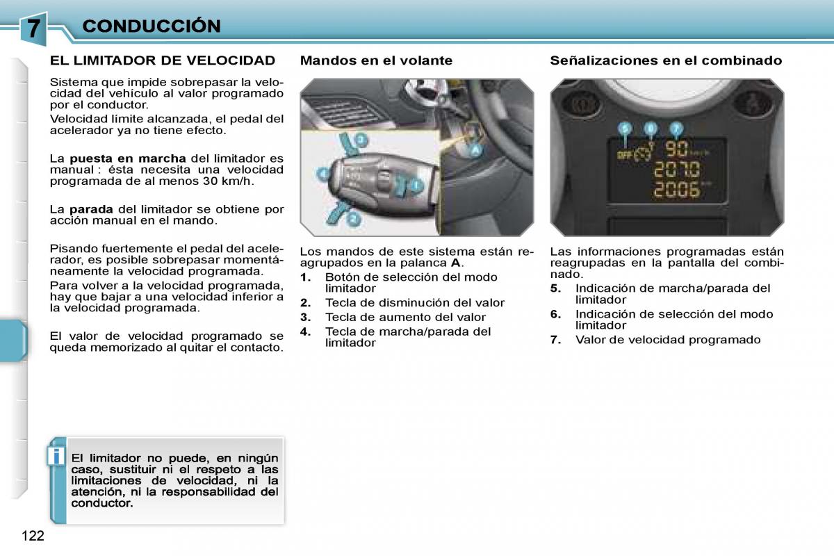 Peugeot 207 manual del propietario / page 128