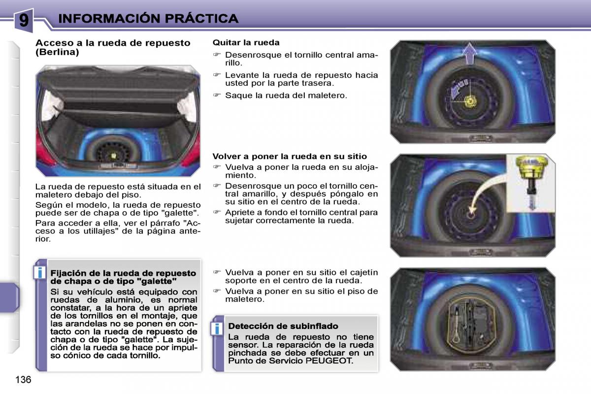 Peugeot 207 manual del propietario / page 142