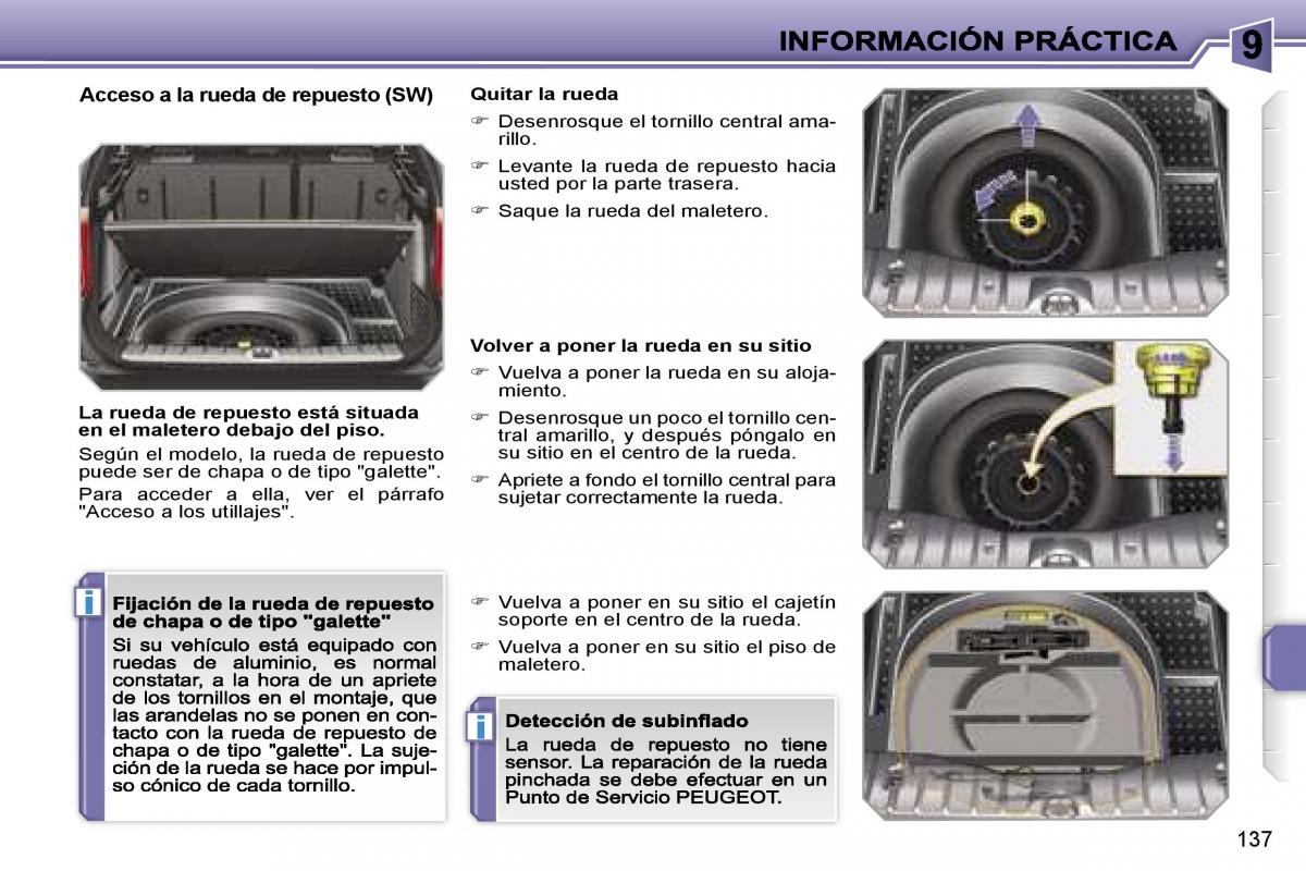 Peugeot 207 manual del propietario / page 143