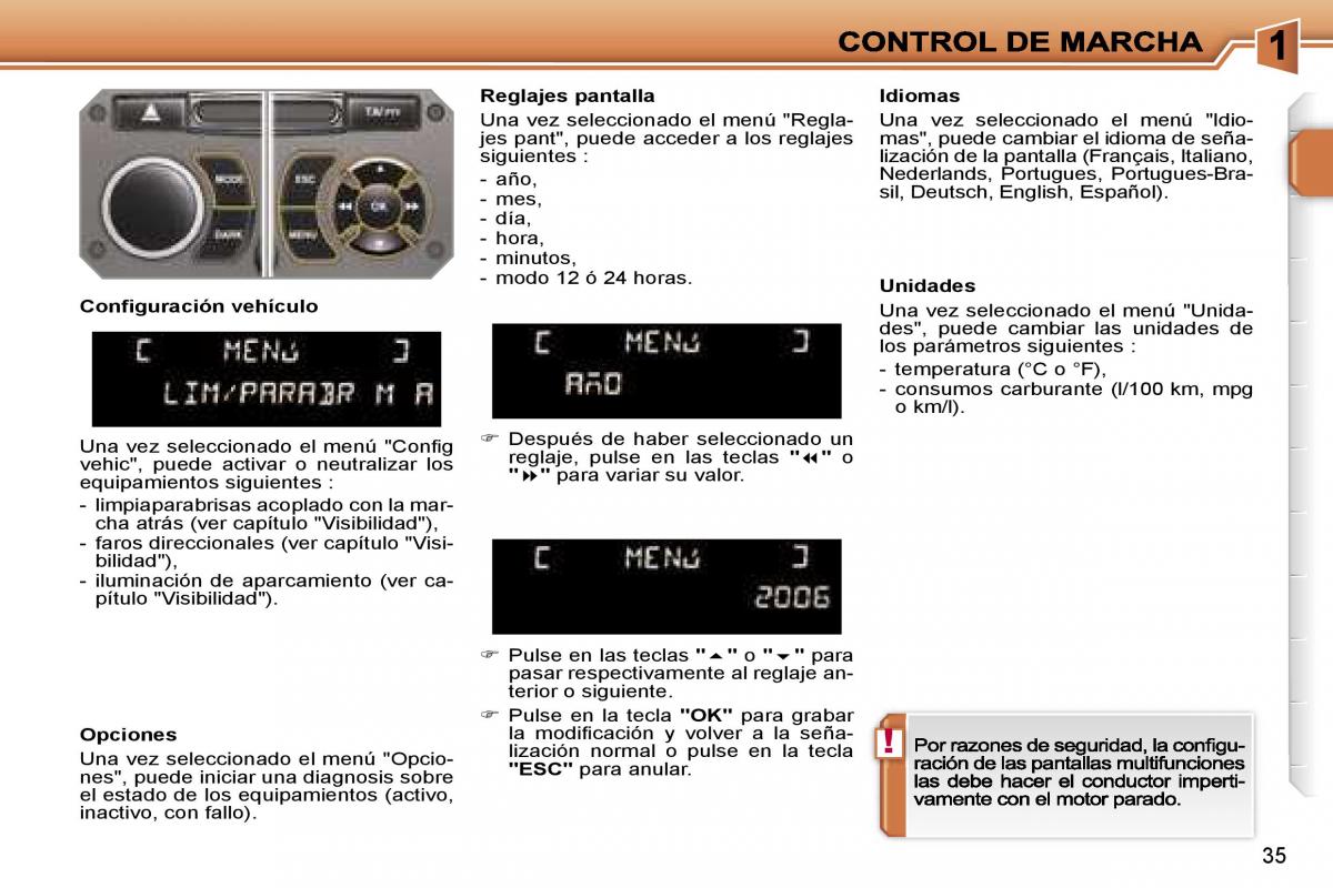 Peugeot 207 manual del propietario / page 27