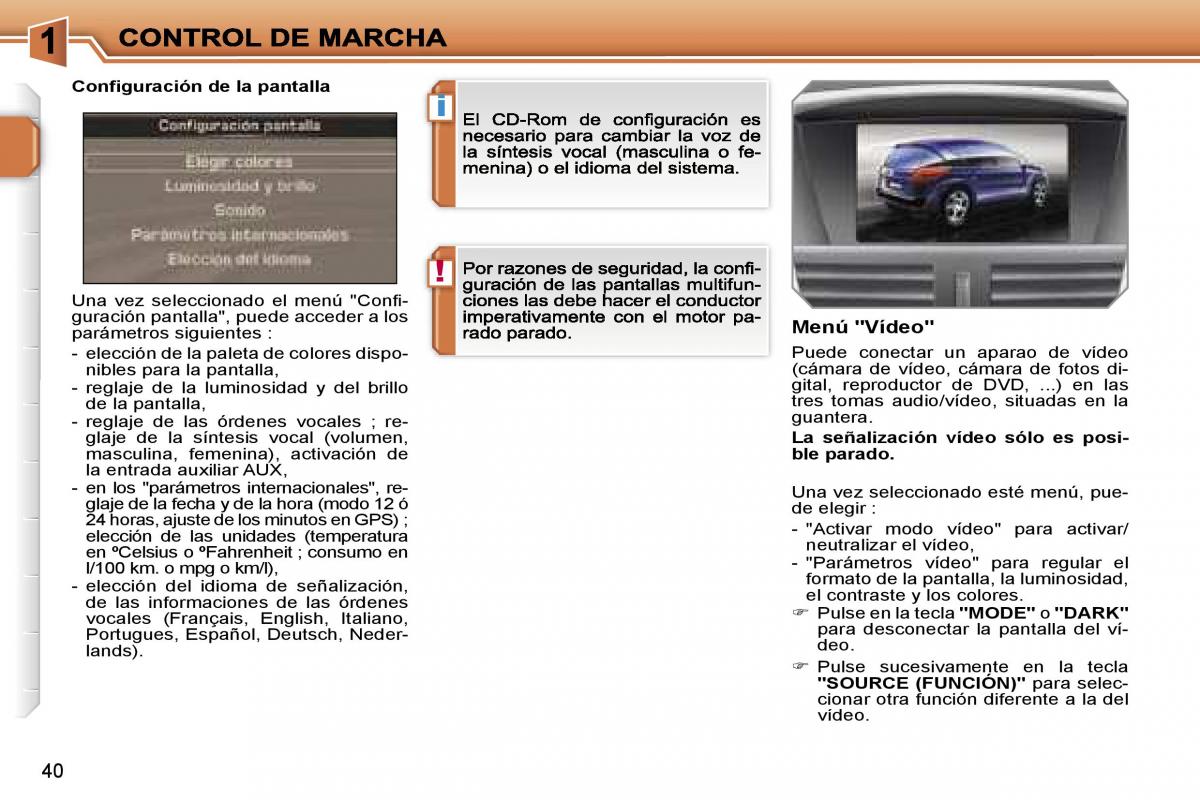 Peugeot 207 manual del propietario / page 32