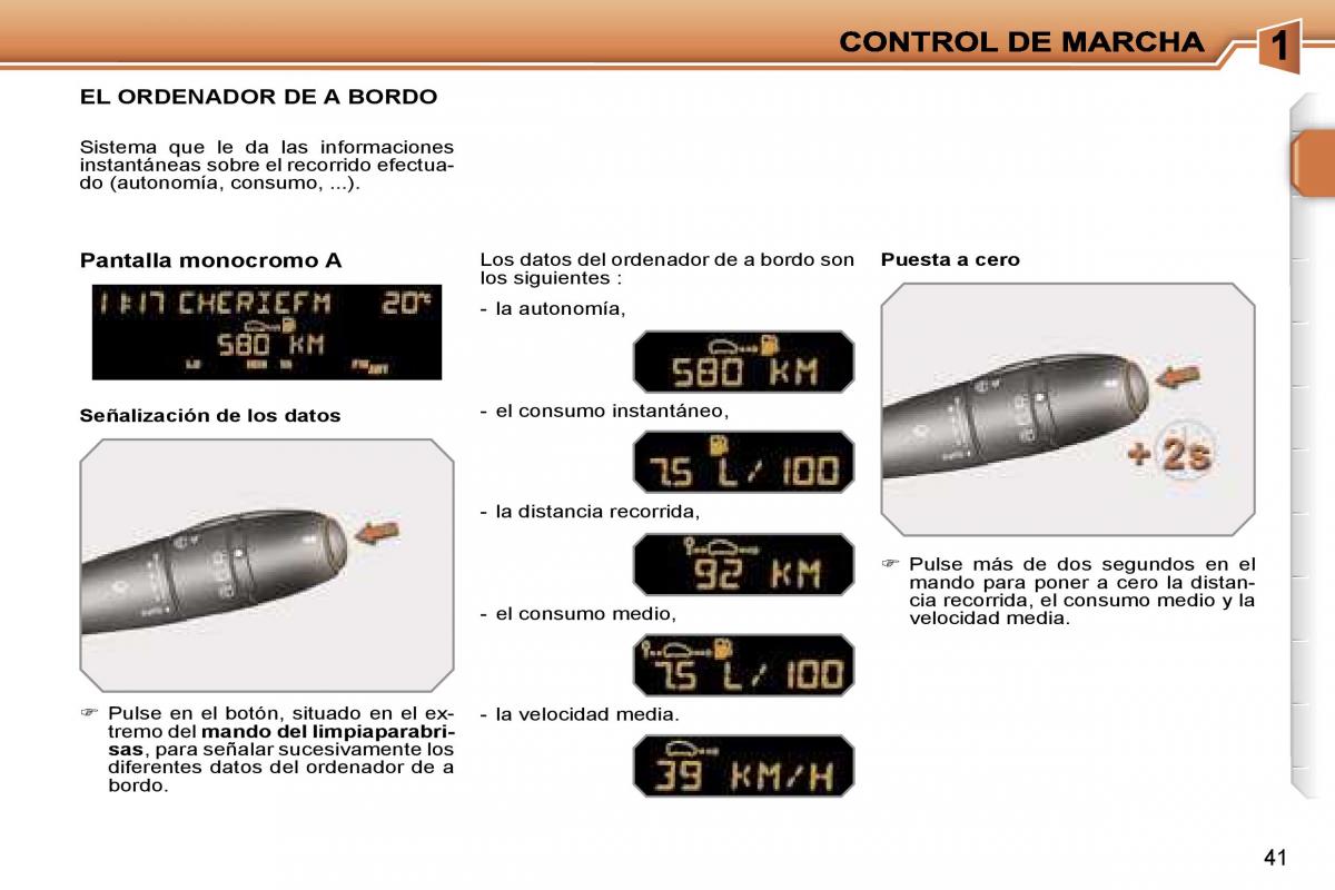 Peugeot 207 manual del propietario / page 33