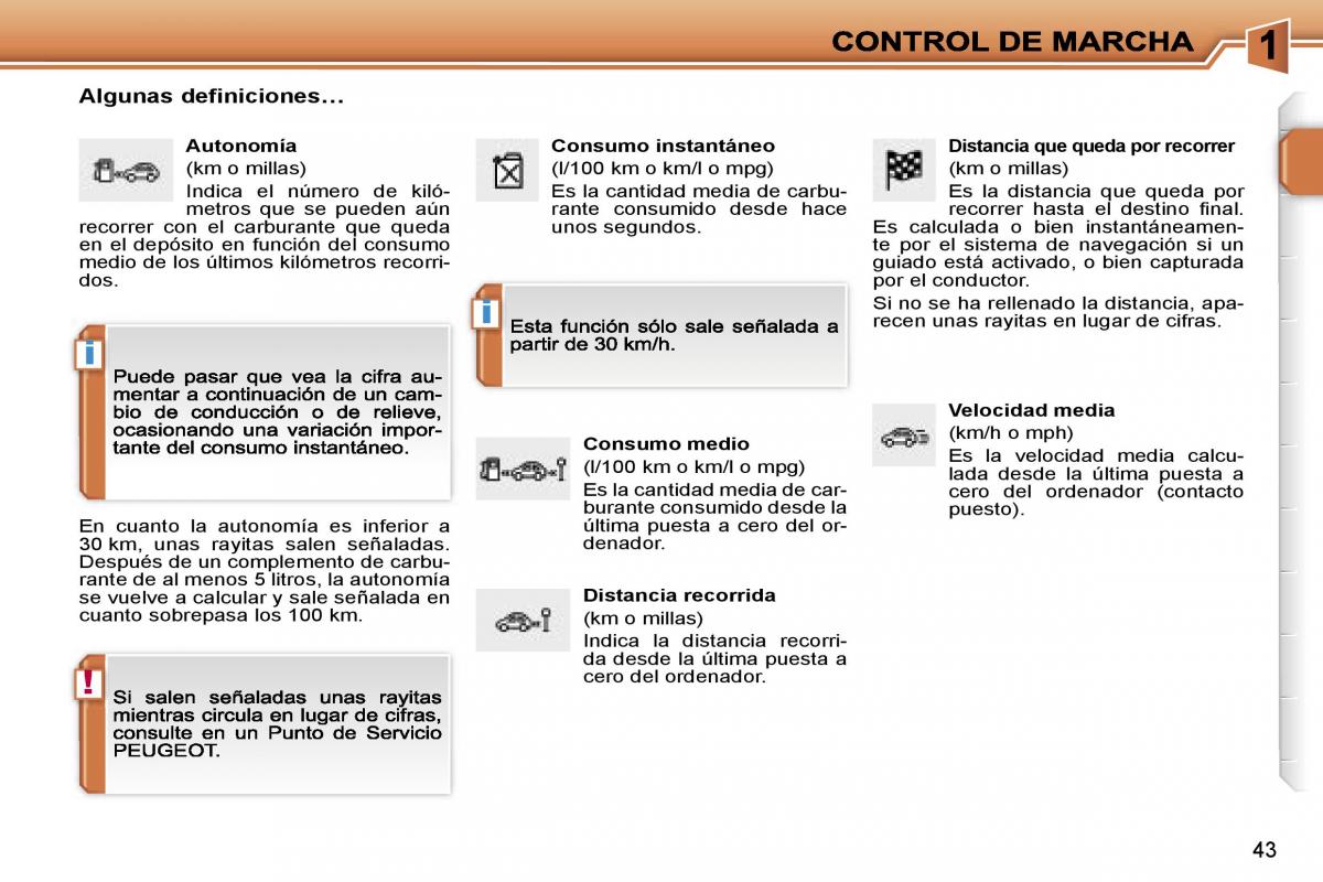 Peugeot 207 manual del propietario / page 34