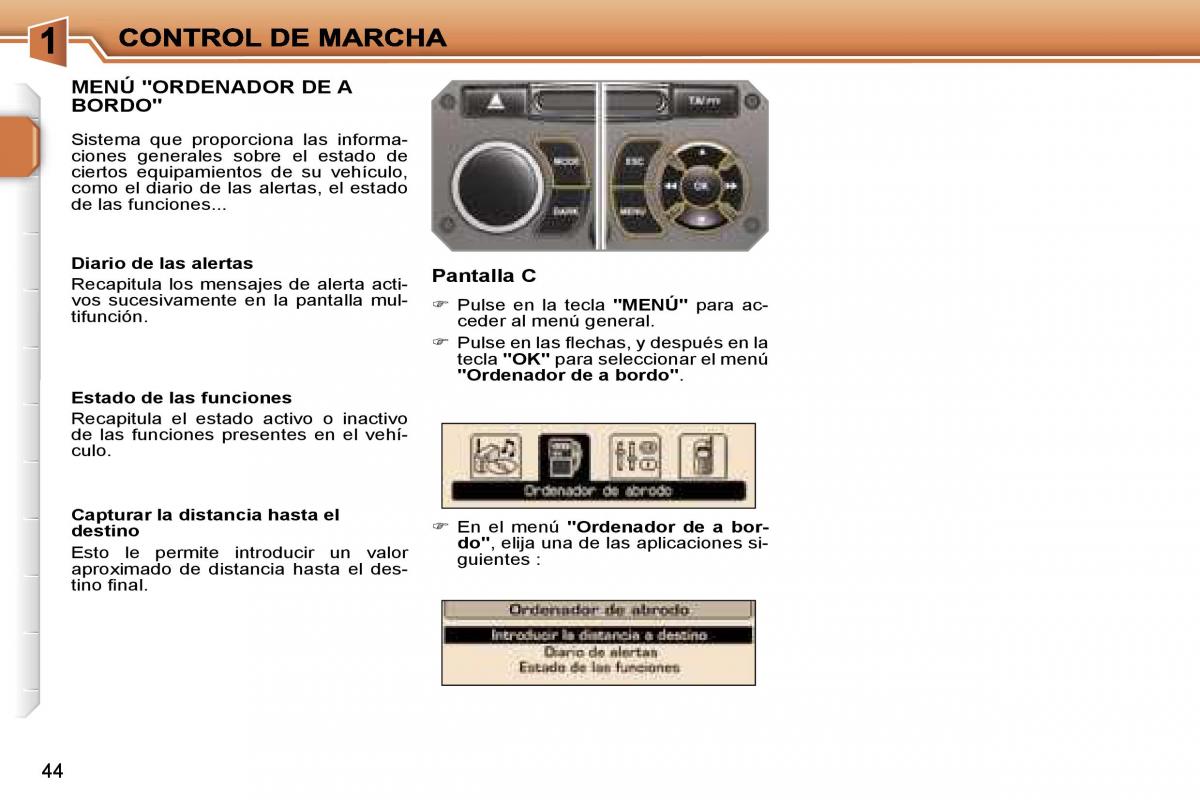 Peugeot 207 manual del propietario / page 37