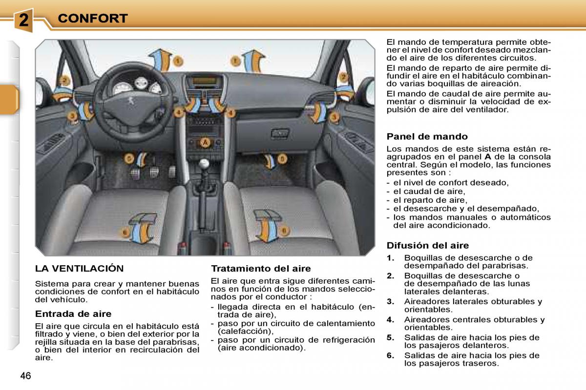 Peugeot 207 manual del propietario / page 39