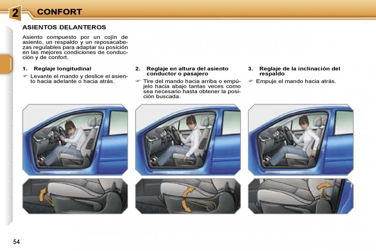 Peugeot 207 manual del propietario / page 50