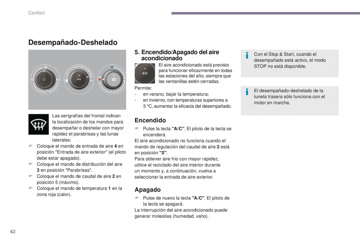 Peugeot 3008 manual del propietario / page 64