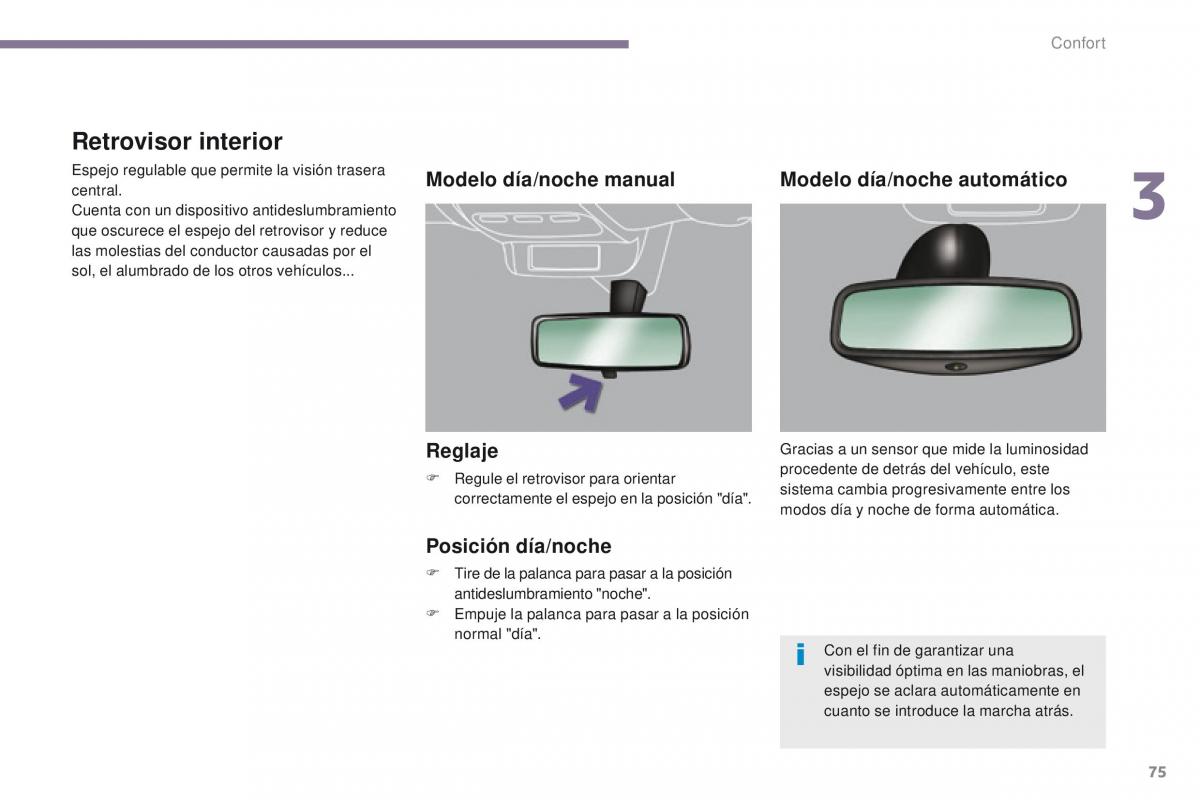 Peugeot 3008 manual del propietario / page 77