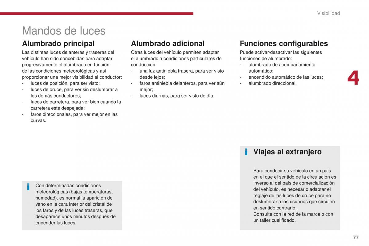 Peugeot 3008 manual del propietario / page 79