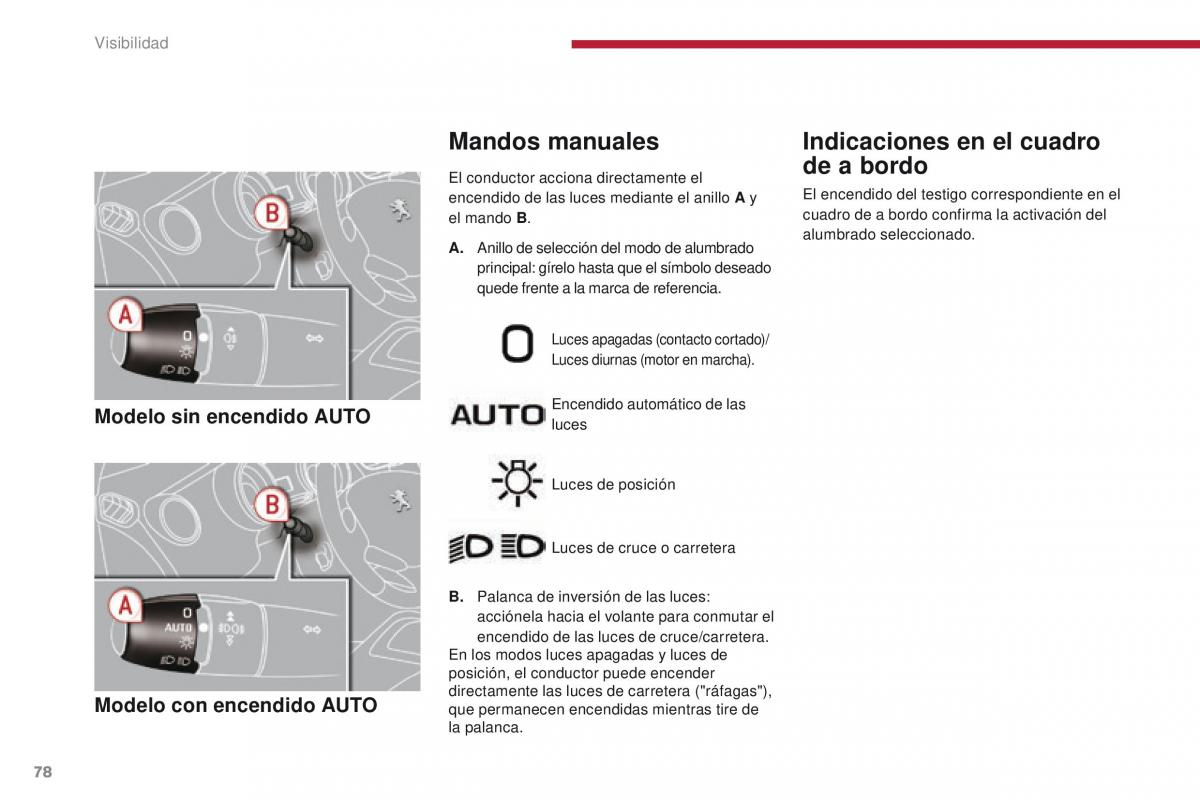 Peugeot 3008 manual del propietario / page 80