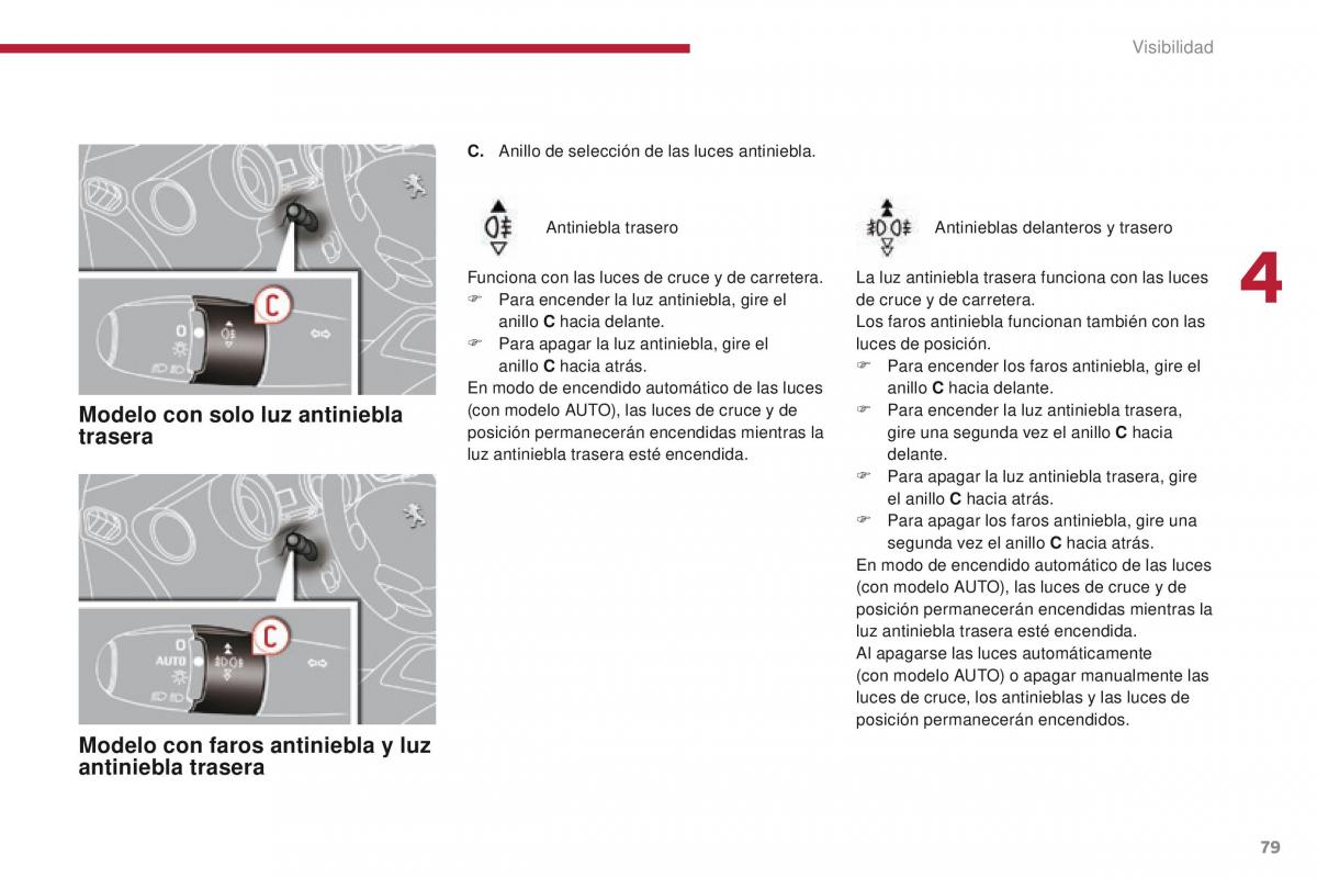 Peugeot 3008 manual del propietario / page 81