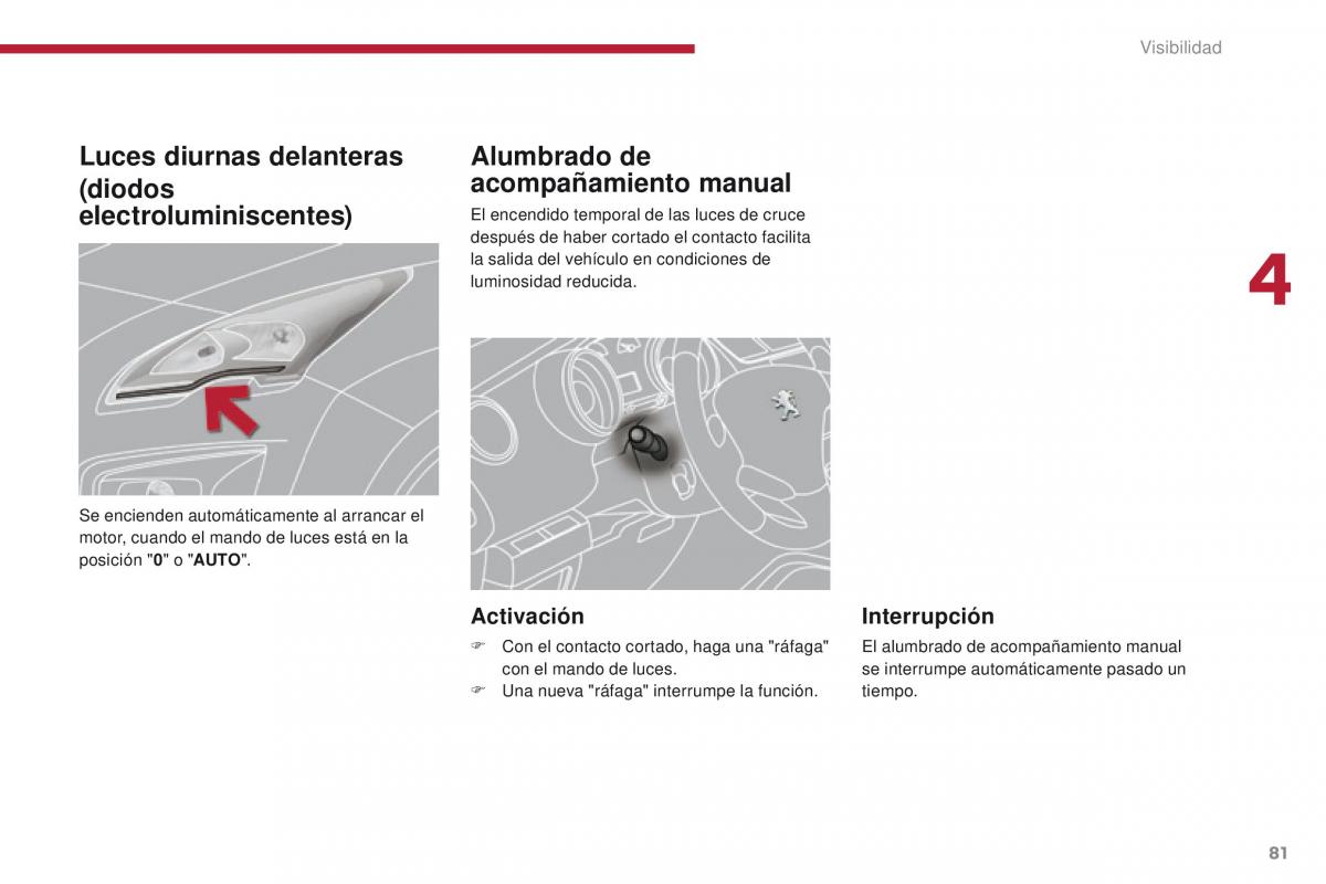 Peugeot 3008 manual del propietario / page 83