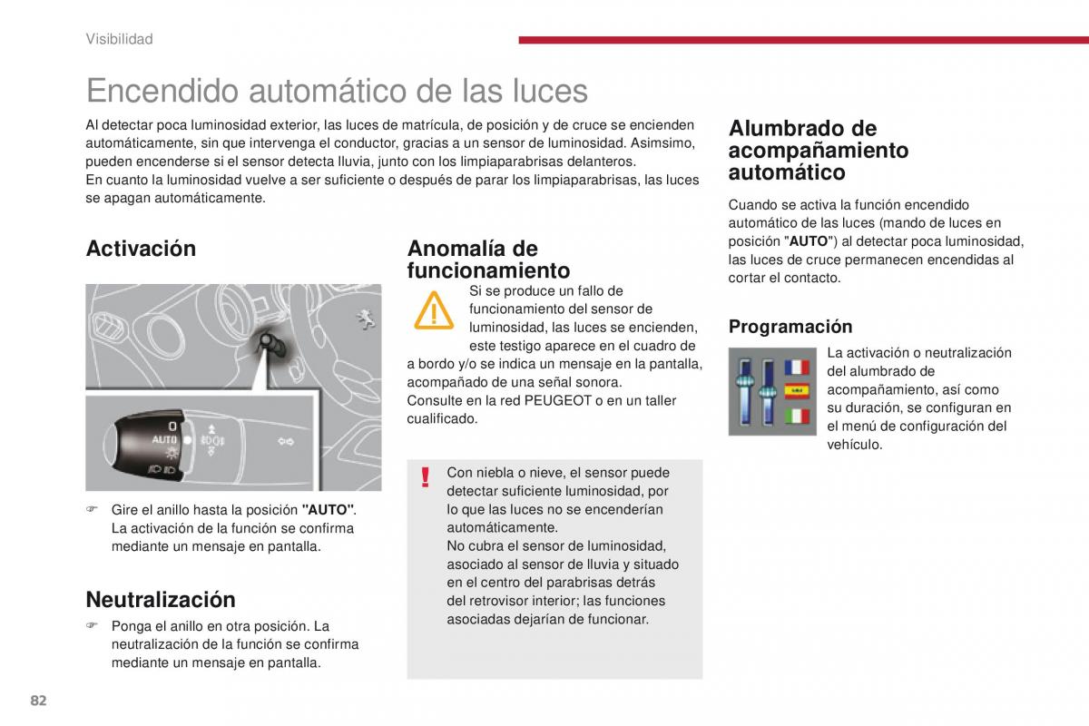 Peugeot 3008 manual del propietario / page 84