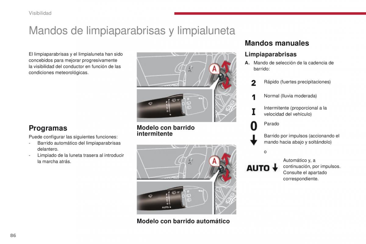 Peugeot 3008 manual del propietario / page 88