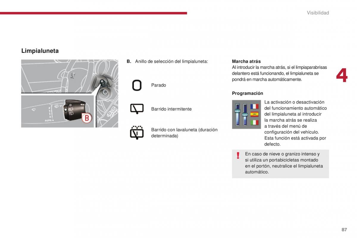 Peugeot 3008 manual del propietario / page 89